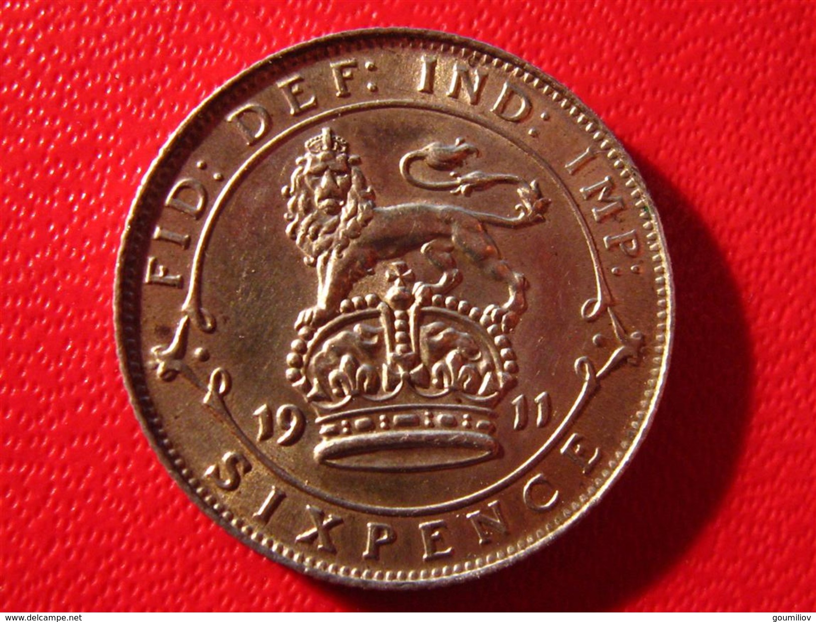 Royaume-Uni - UK - Six Pence 1911 3757 - H. 6 Pence