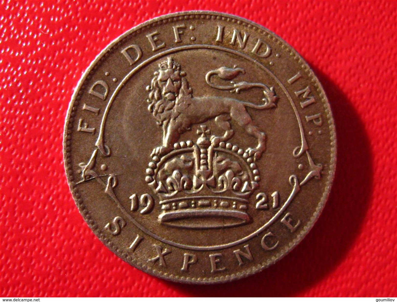 Royaume-Uni - UK - Six Pence 1921 3776 - H. 6 Pence