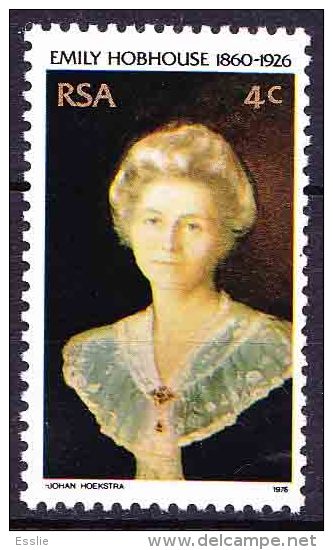 South Africa - 1976 - Emily Hobhouse - Single Stamp - Neufs