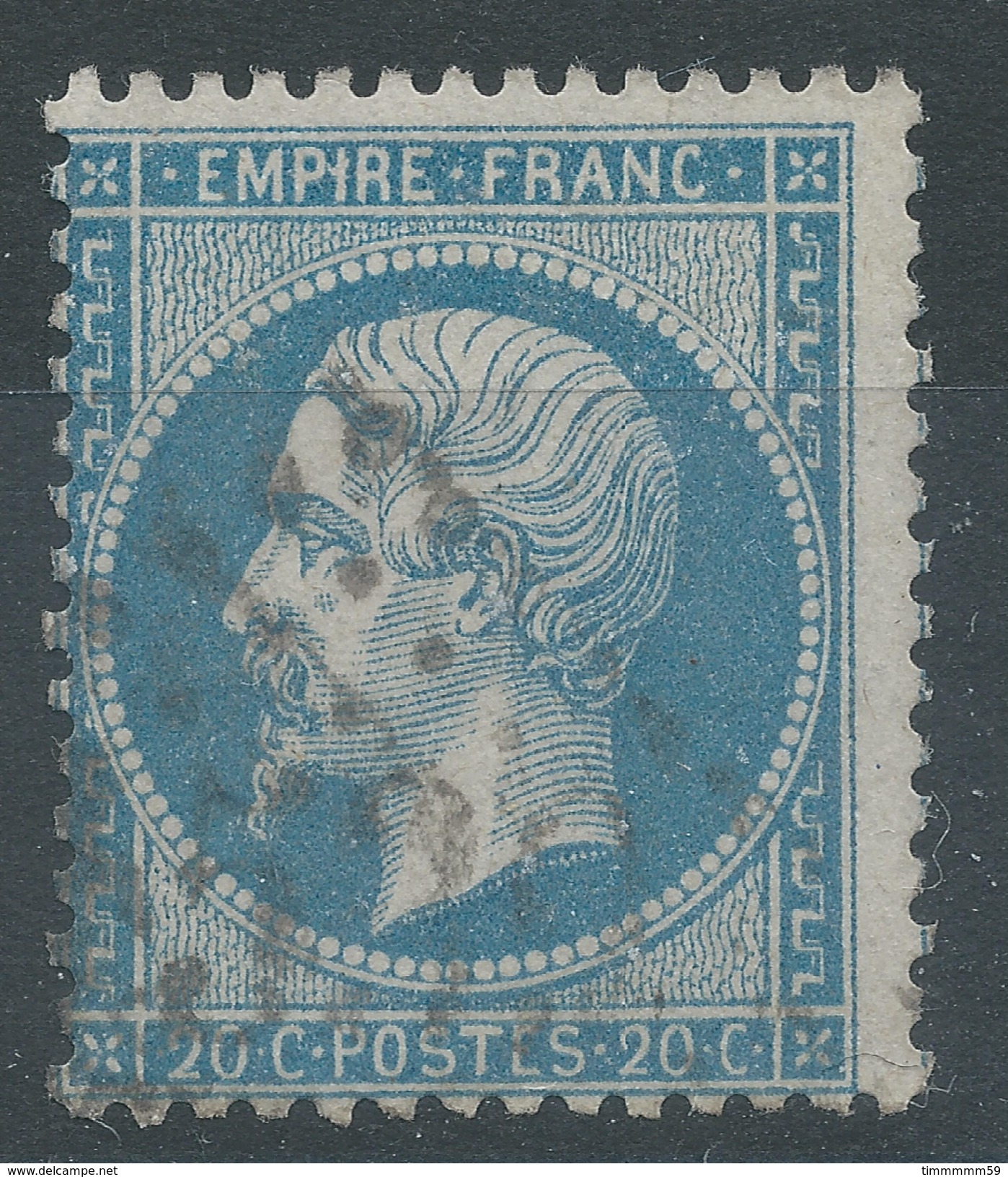 Lot N°33575   N°22, Oblit GC 1532 FOECY (17), Ind 6 - 1862 Napoléon III