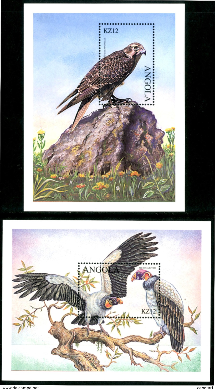 ANGOLA 2000** - Uccelli / Birds - 2 Block MNH Come Da Scansione - Altri & Non Classificati