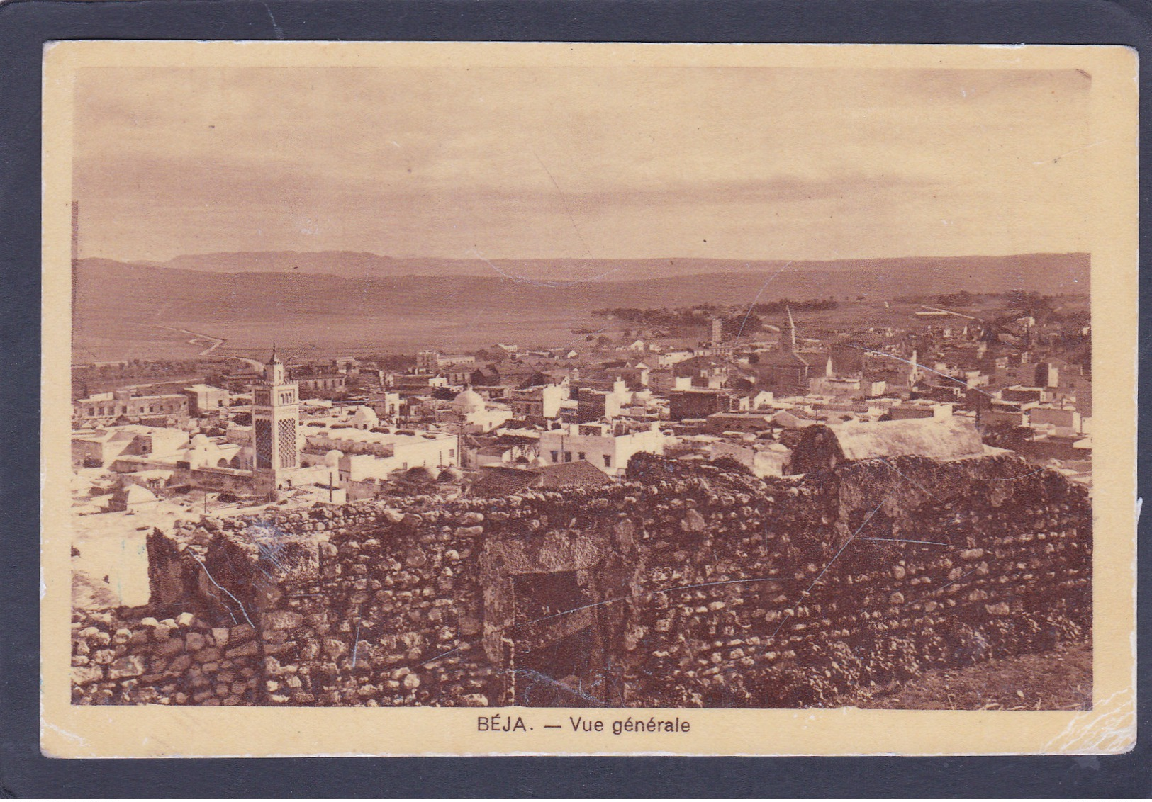 Old Postcard Of Béja, Gouvernorat De Béja, Tunisia.,J20. - Tunisia