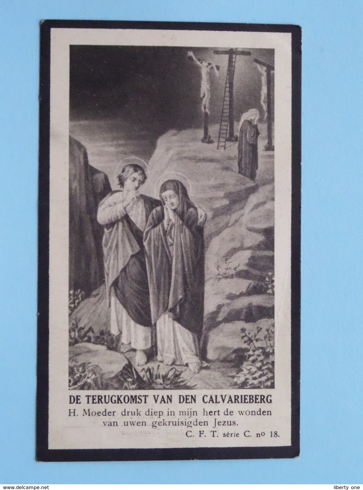 DP Carolina Virginia IWENS ( Van Casteren ) BAEL 28 Sept 1895 - Tremeloo 17 Sept 1936 ( Zie Foto´s ) ! - Religión & Esoterismo