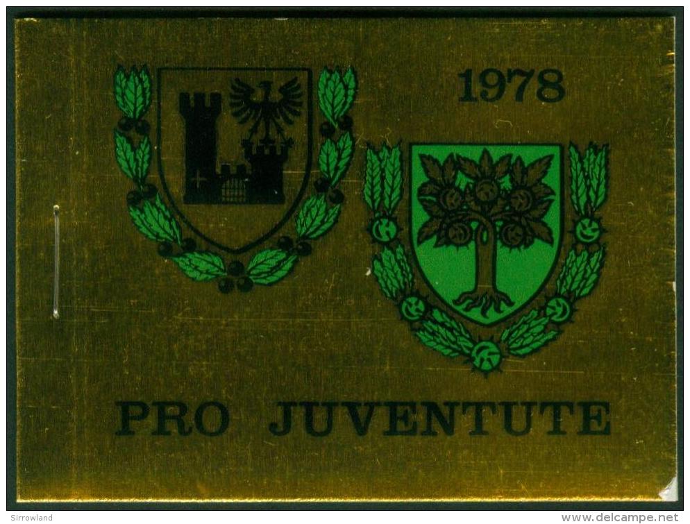 Schweiz  1978  Pro Juventute   (1 MH ** (MNH) Kpl. )  Mi: MH 0-71 (24,00 EUR) - Booklets