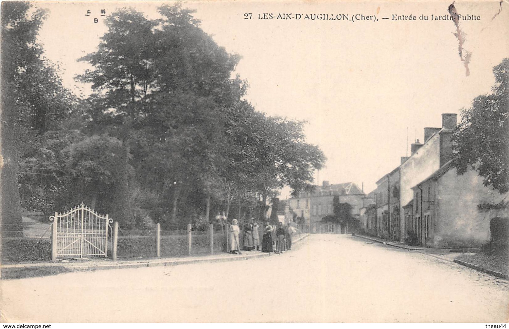 ¤¤  -   27   -  LES AIX-D'AIGILLON   -  Entrée Du Jardin Public        -  ¤¤ - Les Aix-d'Angillon