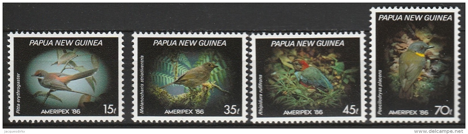 Papua New Guinea   .     SG   .     525/528       .       **   .       Postfris    .    /    .   MNH - Papoea-Nieuw-Guinea