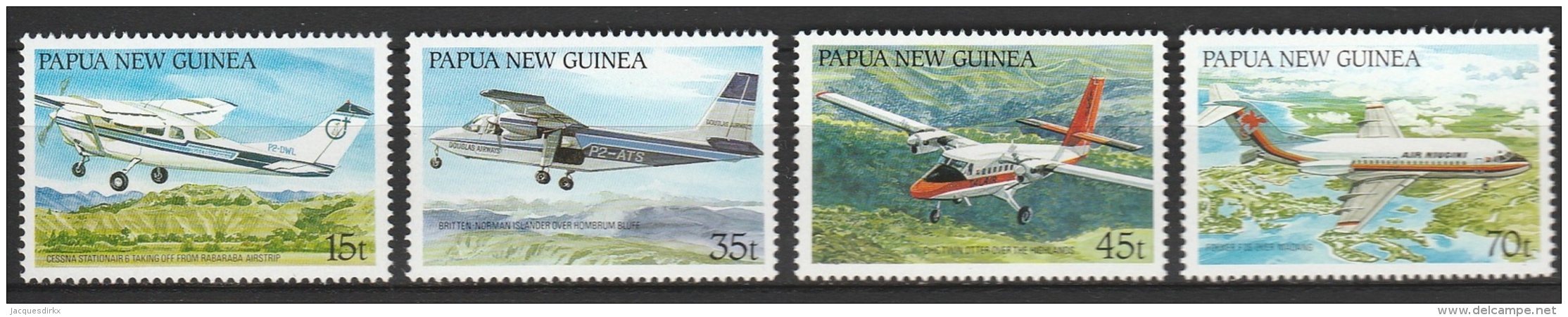 Papua New Guinea   .     SG   .     567/570       .       **   .       Postfris    .    /    .   MNH - Papua New Guinea