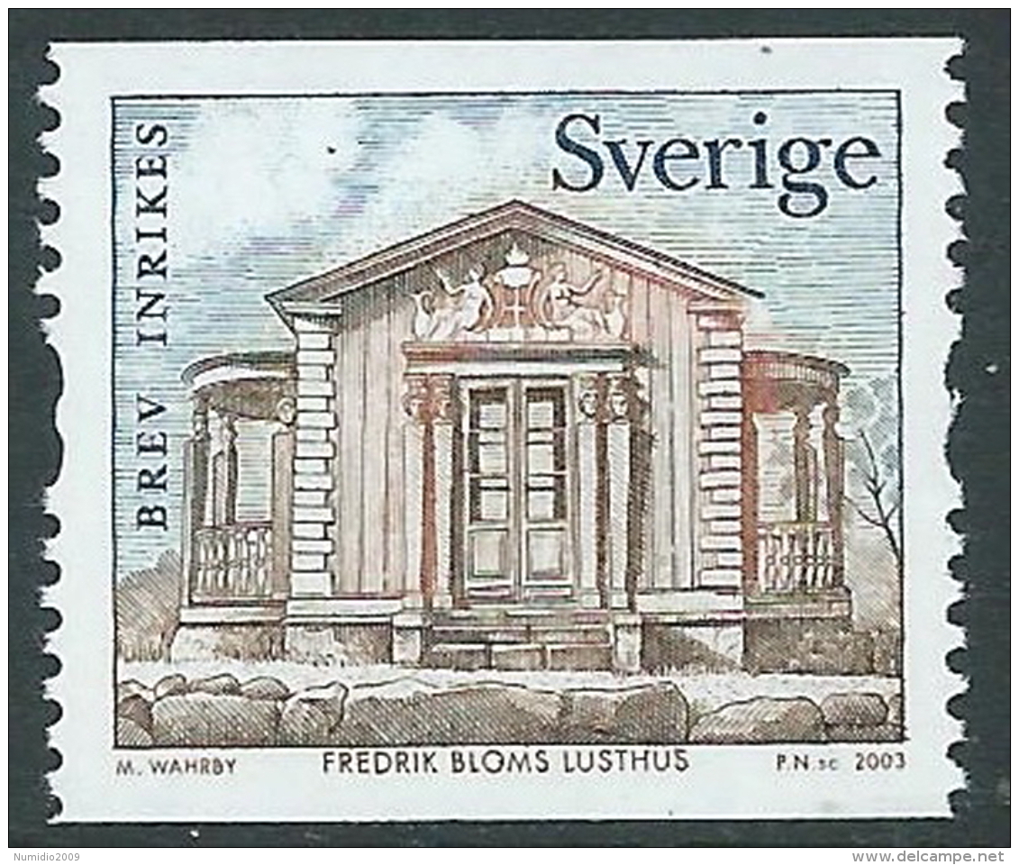 2003 SVEZIA GIARDINI BOTANICI MNH ** - P31-7 - Ongebruikt