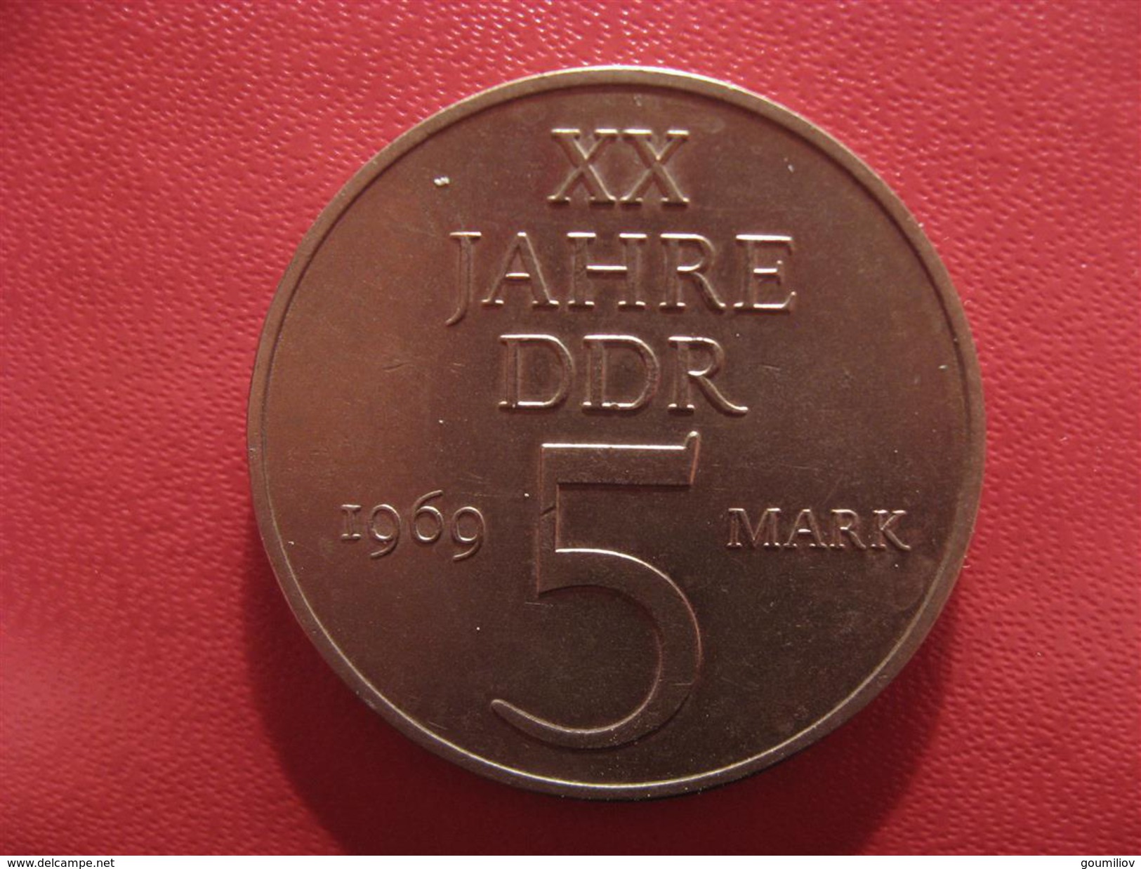 Allemagne République Démocratique - 5 Mark 1969 2669 - 5 Mark