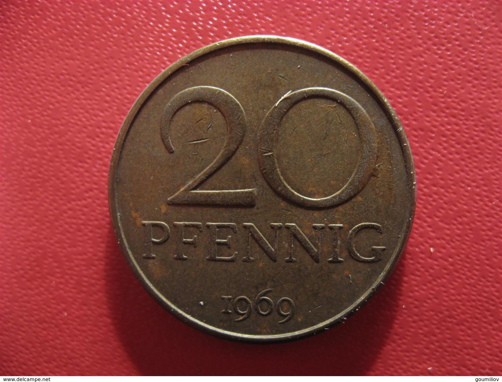 Allemagne République Démocratique - 20 Pfennig 1969 A 2786 - 20 Pfennig