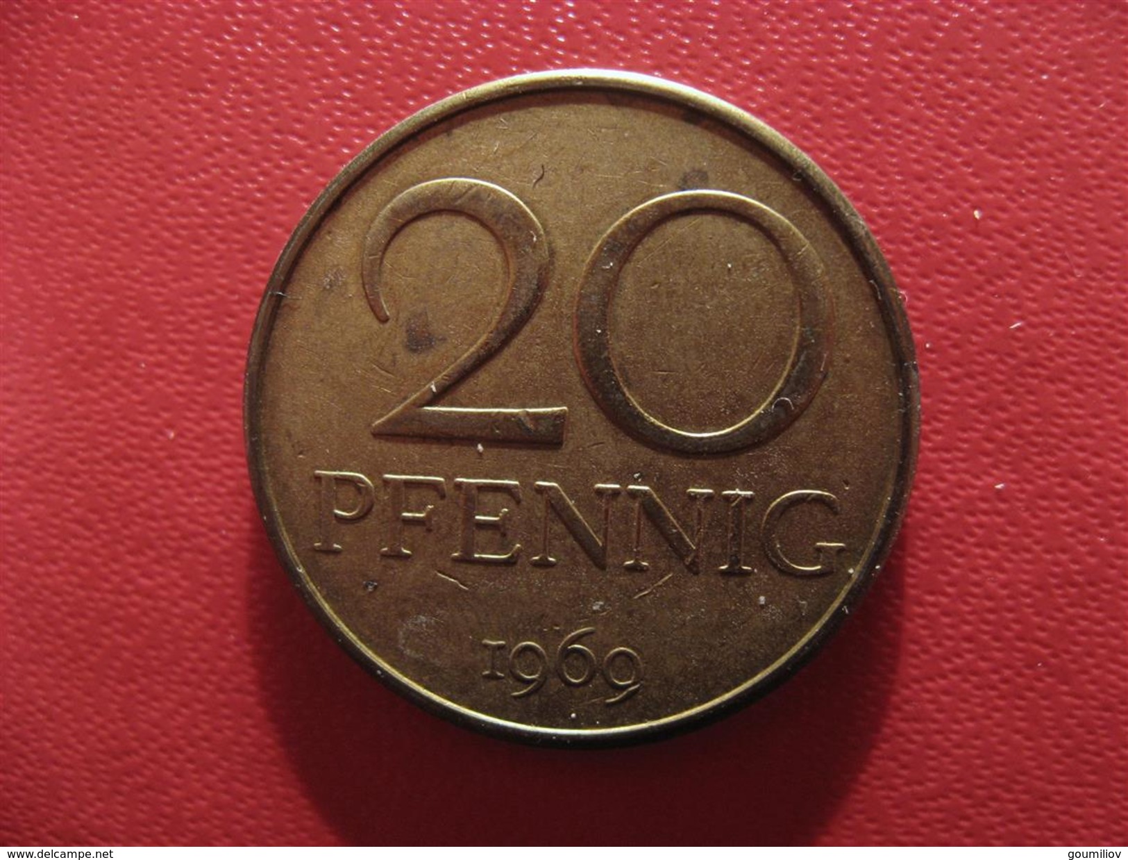 Allemagne République Démocratique - 20 Pfennig 1969 A 2788 - 20 Pfennig