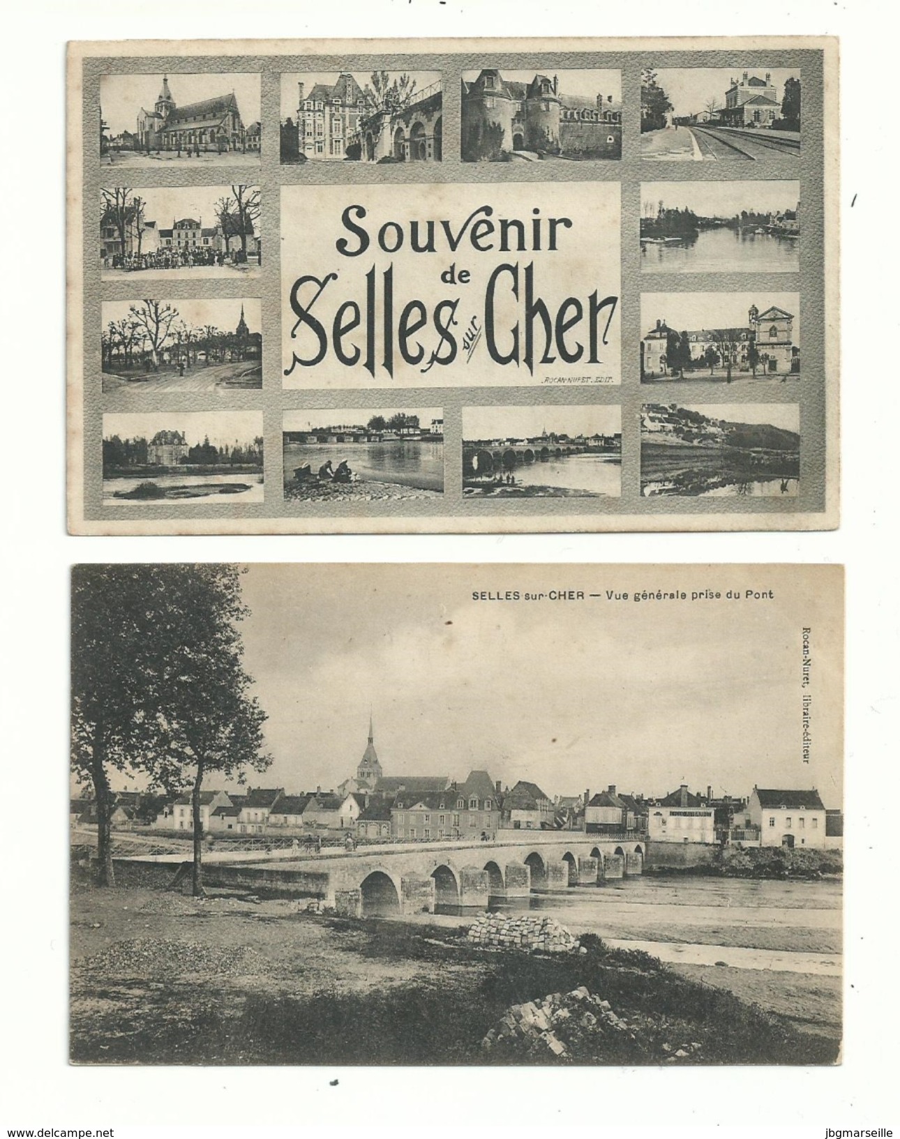 6 CP Anciennes  De SELLES Sur CHER (loir & Cher)  Bon Lot à Voir Et à Saisir....... - Selles Sur Cher