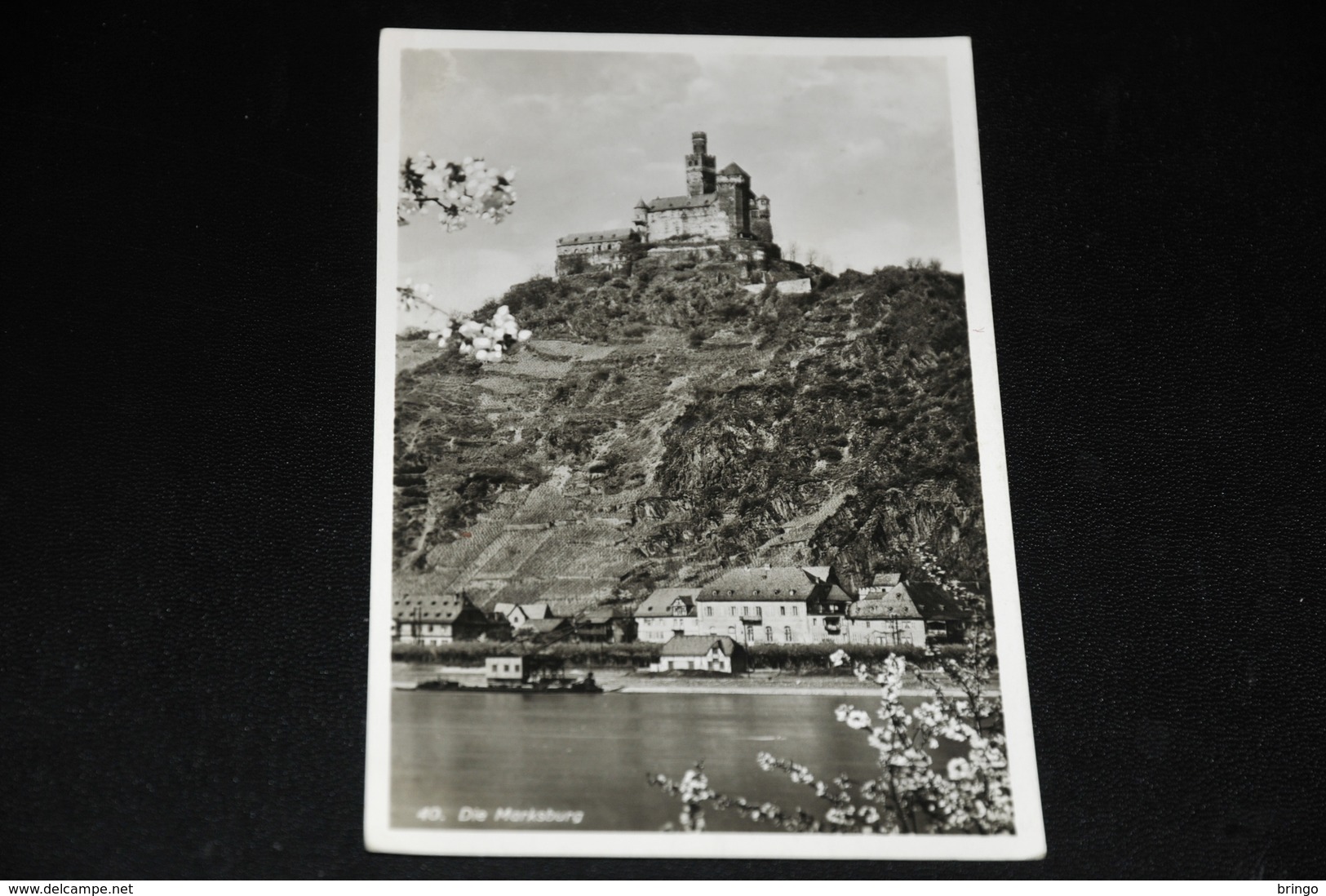 358- Die Marksburg, Braubach Mit Stempel: Fernsprecher Spart Zeit Und Geld - Braubach