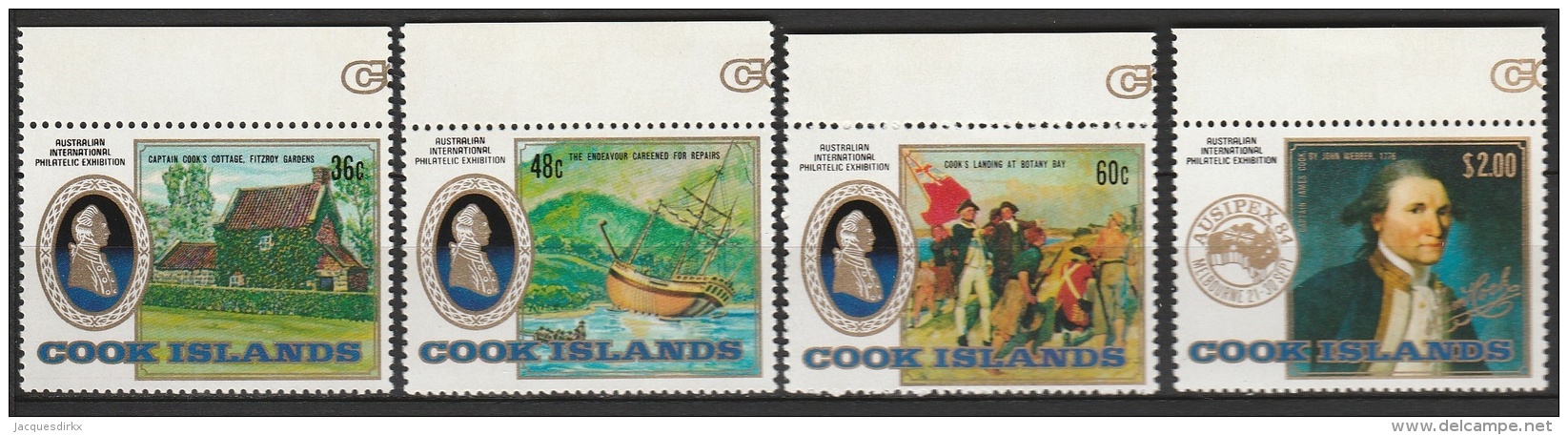 Cook  Islands    .    SG    .   998/1001         .      **       .         Postfris   .   /   .   MNH - Cookeilanden