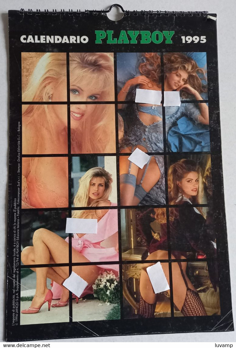 PLAYBOY - SEXY CALENDARIO   1995    (  CART 66) - Groot Formaat: 1991-00