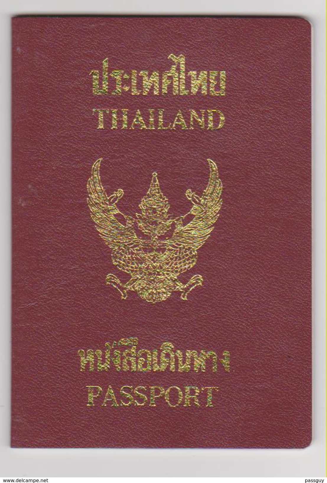 THAILANDE Passeport 2000 Passport &ndash; Reisepaß - Documenti Storici