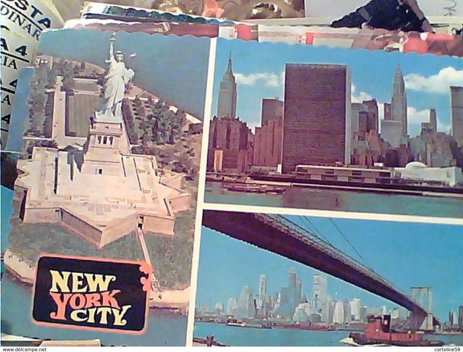 NEW YORK BROOKLYN BRIDGE  NAVE SHIP RIMORCHIATORE VB1978  FW9201 - Brooklyn