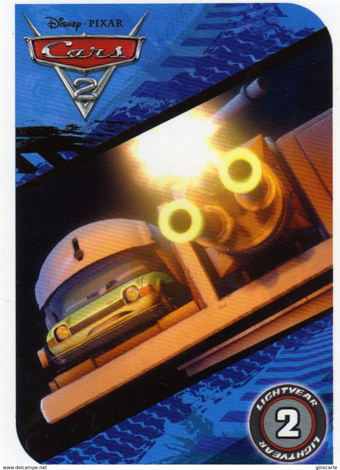 Carte Trading Card Pixar Disney Cars 2 - Disney