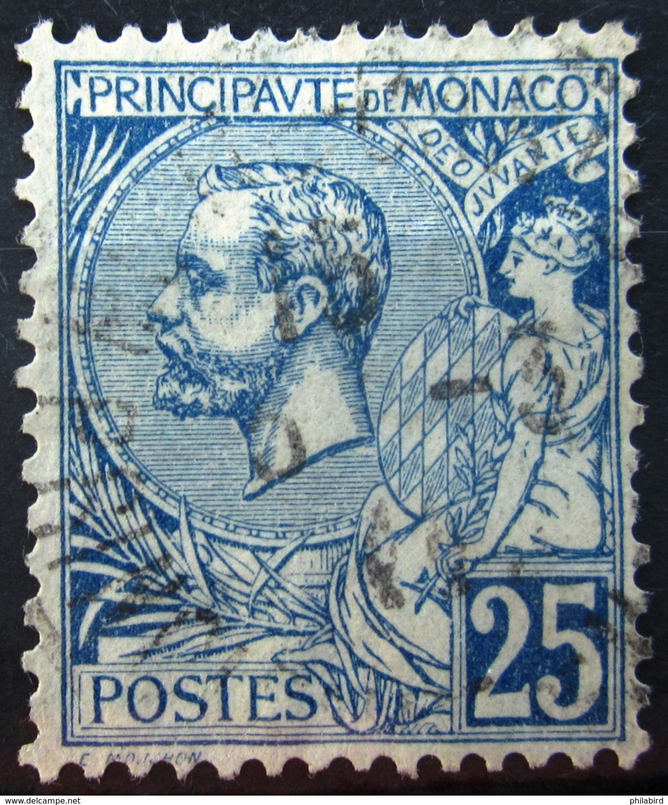 MONACO               N° 25              OBLITERE - Used Stamps