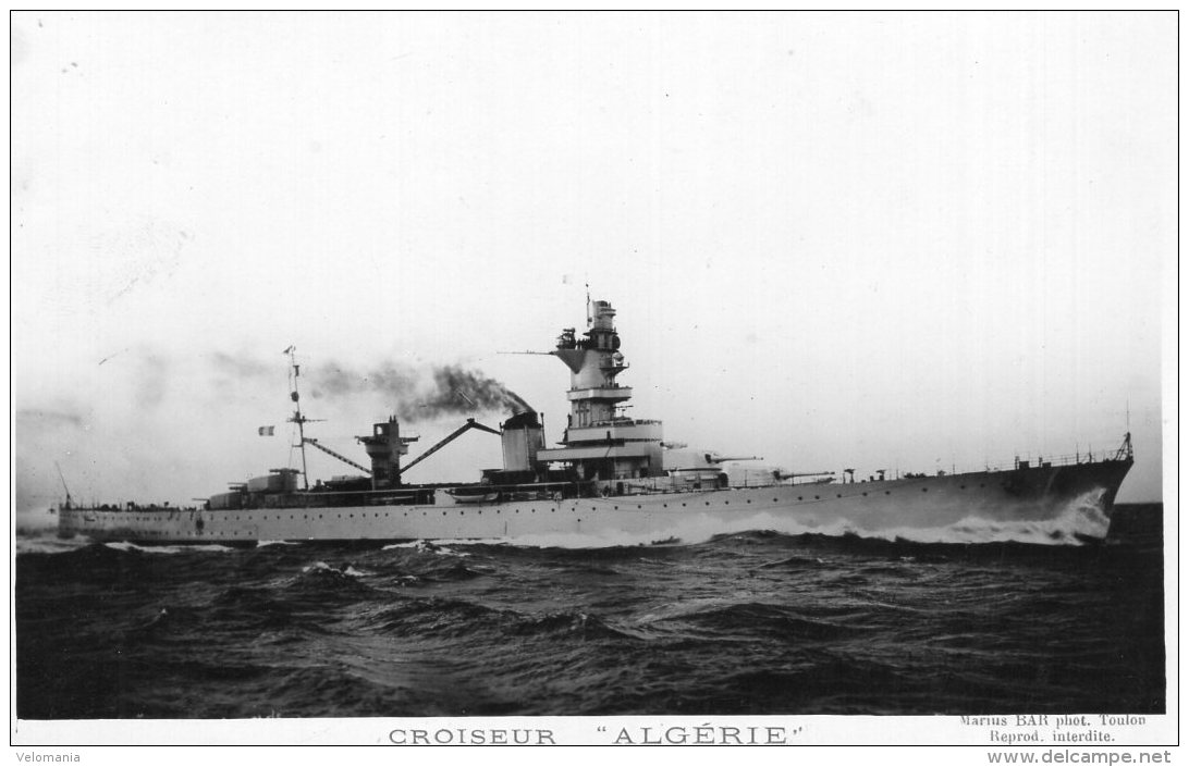 V5290 Cpsm Bateaux - Croiseur " Algérie" - Aéroglisseurs
