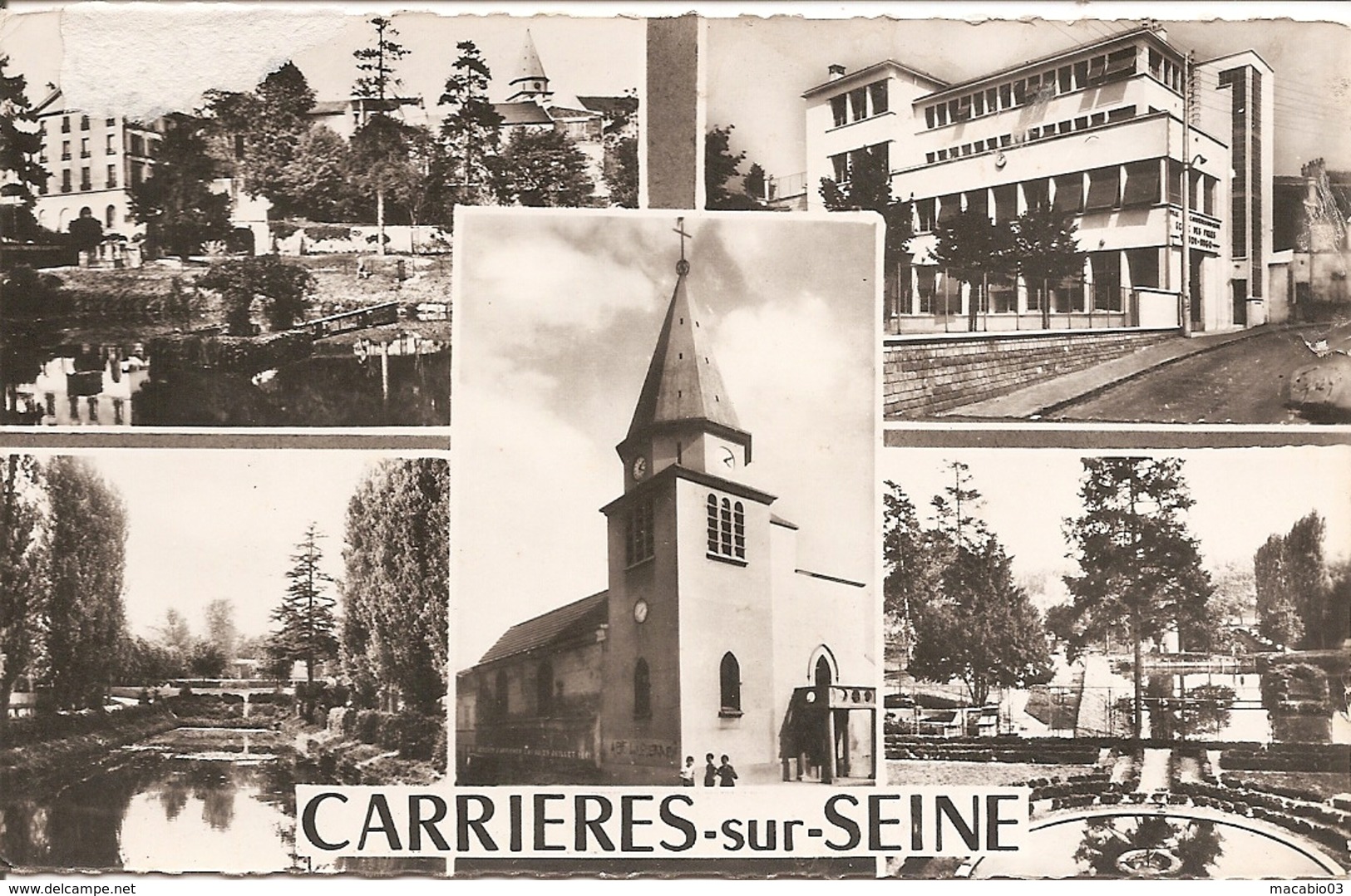 78 Yvelines :  Carrières-sur-Seine  Souvenir  De ( Multi Vue )  Réf 2563 - Carrières-sur-Seine