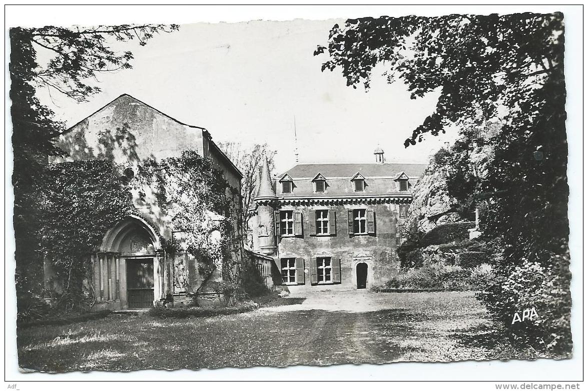 CPSM MONTREDON LABESSONNIE, CHATEAU DE CASTELFRANC, Format 9 Cm Sur 14 Cm Environ, TARN 81 - Montredon Labessonie