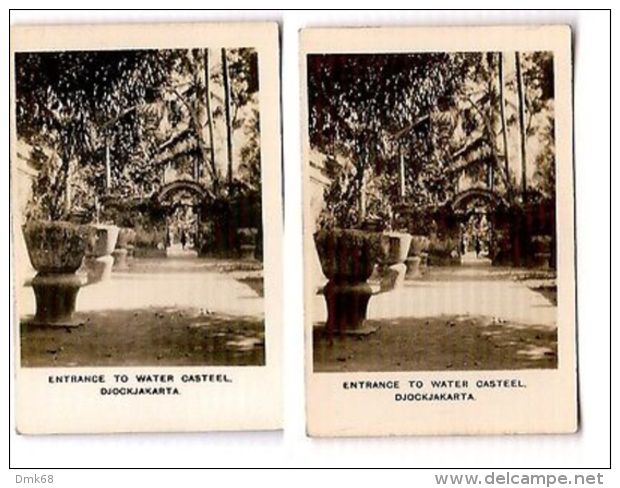 JOGJAKARTA  - WATER CASTEEL - CAVANDERS CIGARETTES PEEPS INTO MANY LANDS 1920s - Altri & Non Classificati