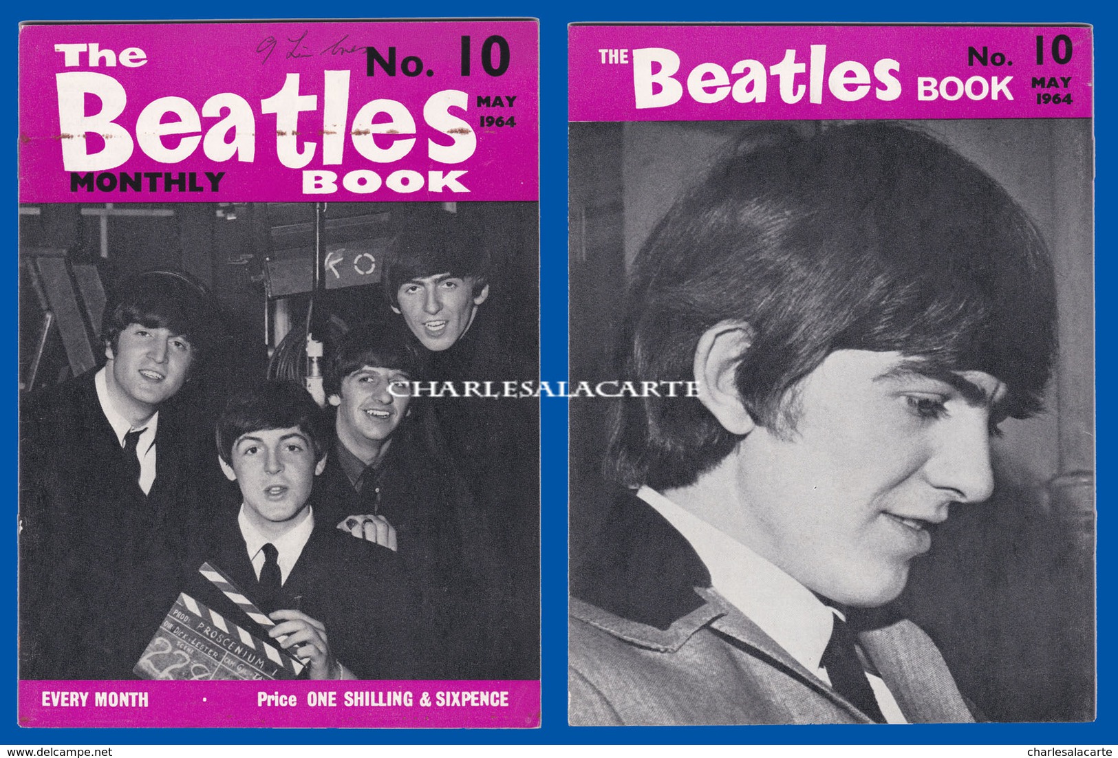 1964 MAY THE BEATLES MONTHLY BOOK No.10 AUTHENTIC SUBERB CONDITION SEE THE SCAN - Divertissement