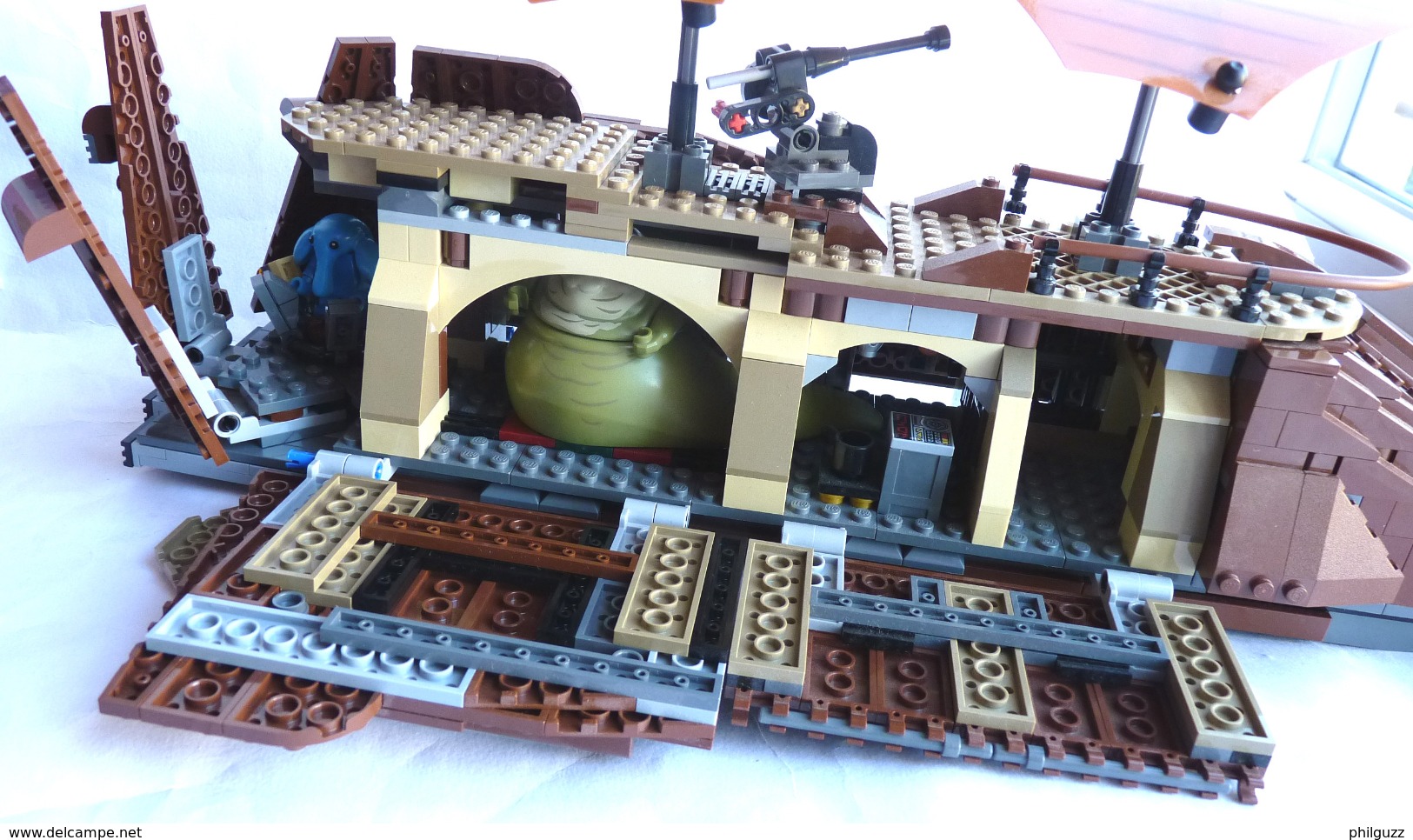 LEGO STAR WARS 75020 BARGE JABBA LE HUTT 2013 loose légo