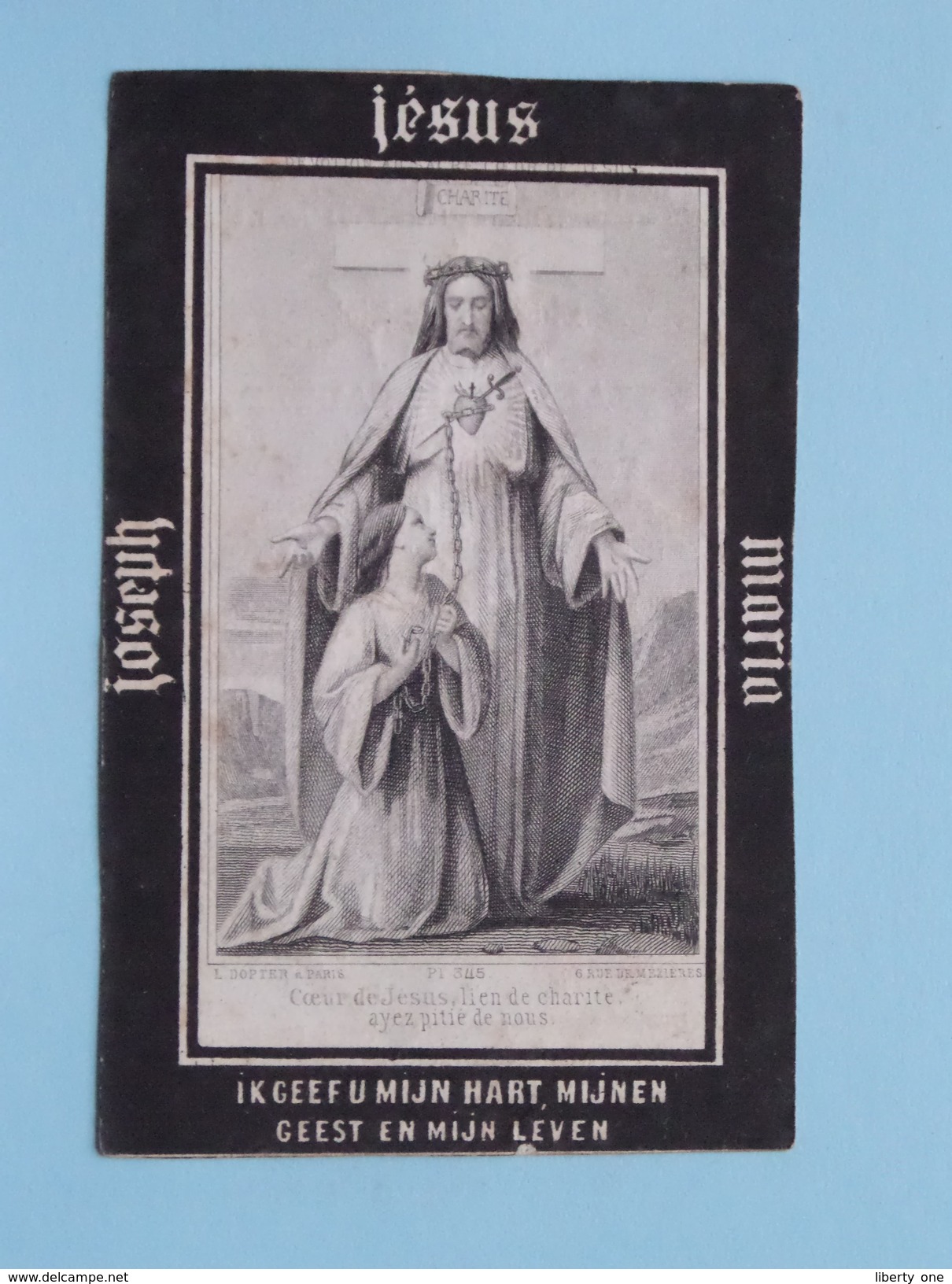 DP Melania VAN CAUTER ( Petrus RENS ) Ninove 14 Dec 1926 - 19 Oct 1883 ( Zie Foto´s ) ! - Religión & Esoterismo