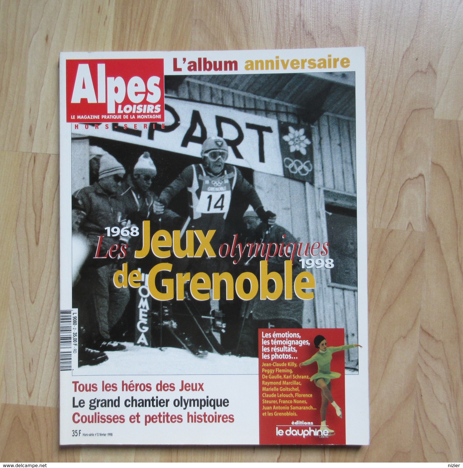 Album Anniversaire Des JO Grenoble 1968/1998 D'Alpes Loisirs - Sport