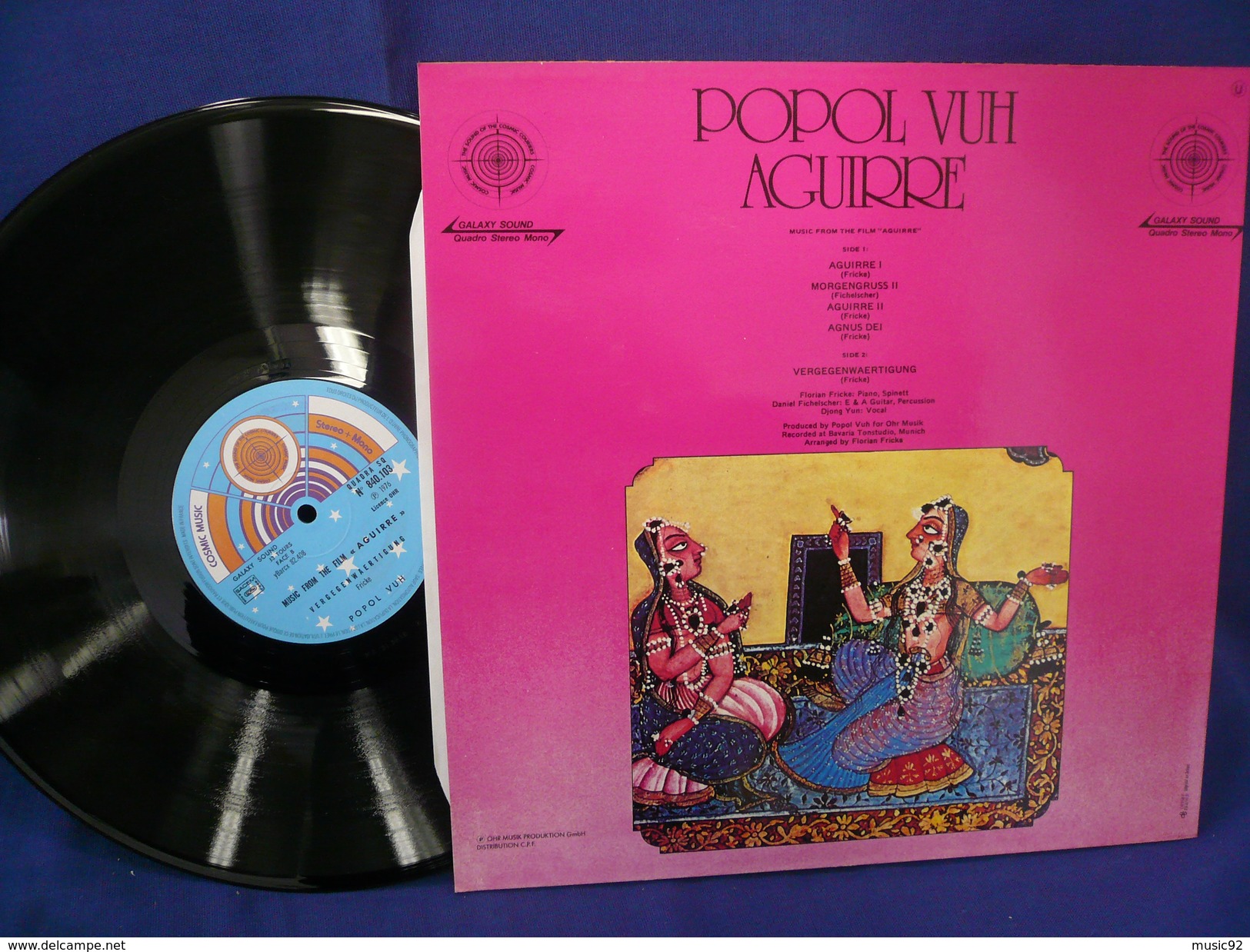 Popol Vuh"33t Vinyle"Music From The Film"Aguirre" - Collector's Editions