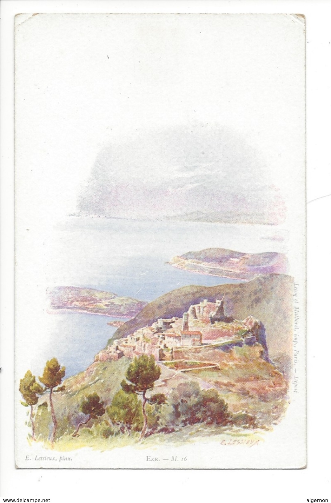 16010 - Eze M.16 E. Lessieux Pinx - Lessieux