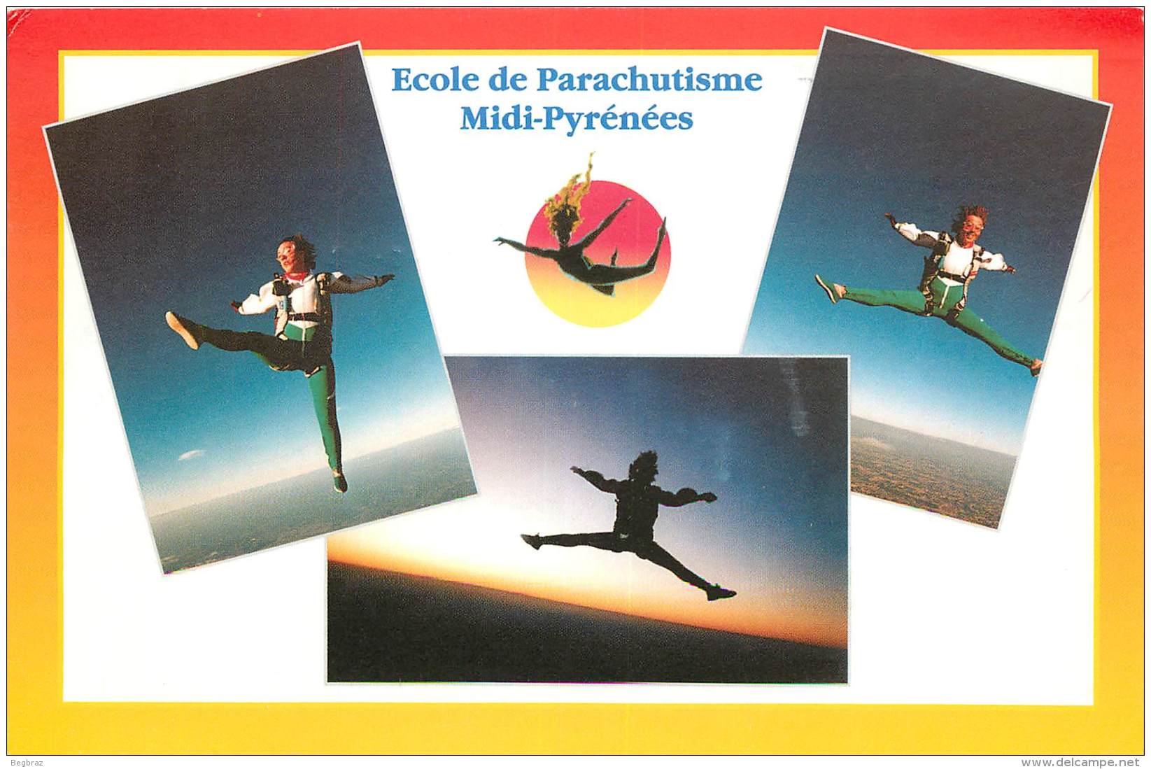 ECOLE DE PARACHUTISME         BOULOC - Parachutting
