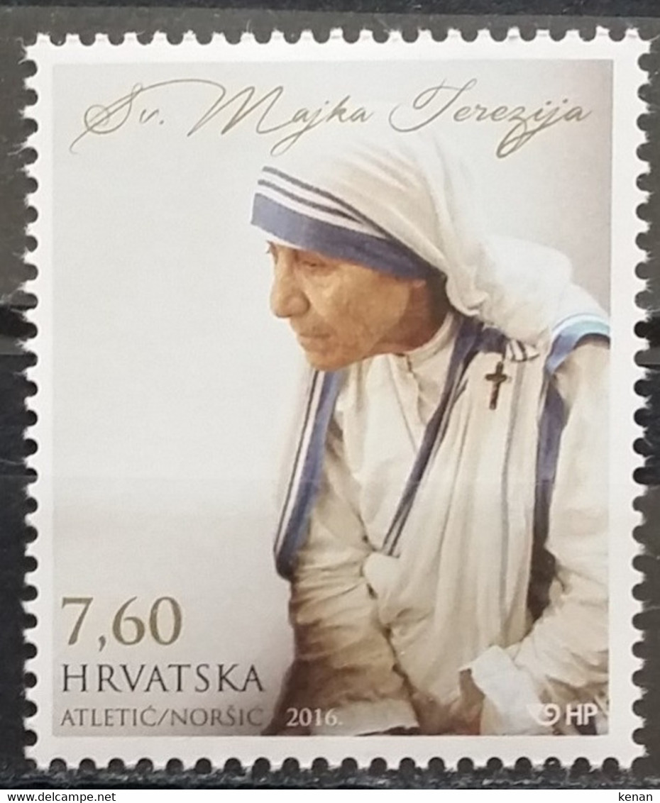 Croatia, 2016, Mi: 1250 (MNH) - Madre Teresa