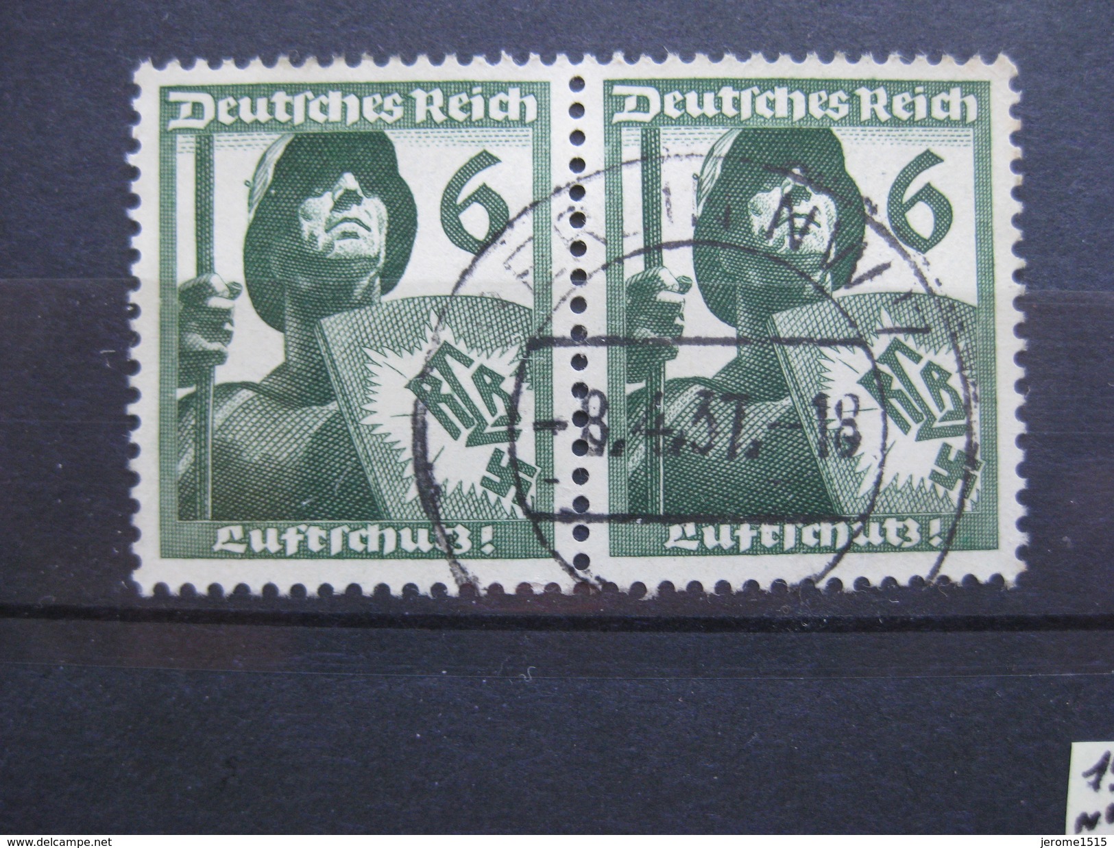 Timbre Allemagne : N° 592 1937 - Oblitérés