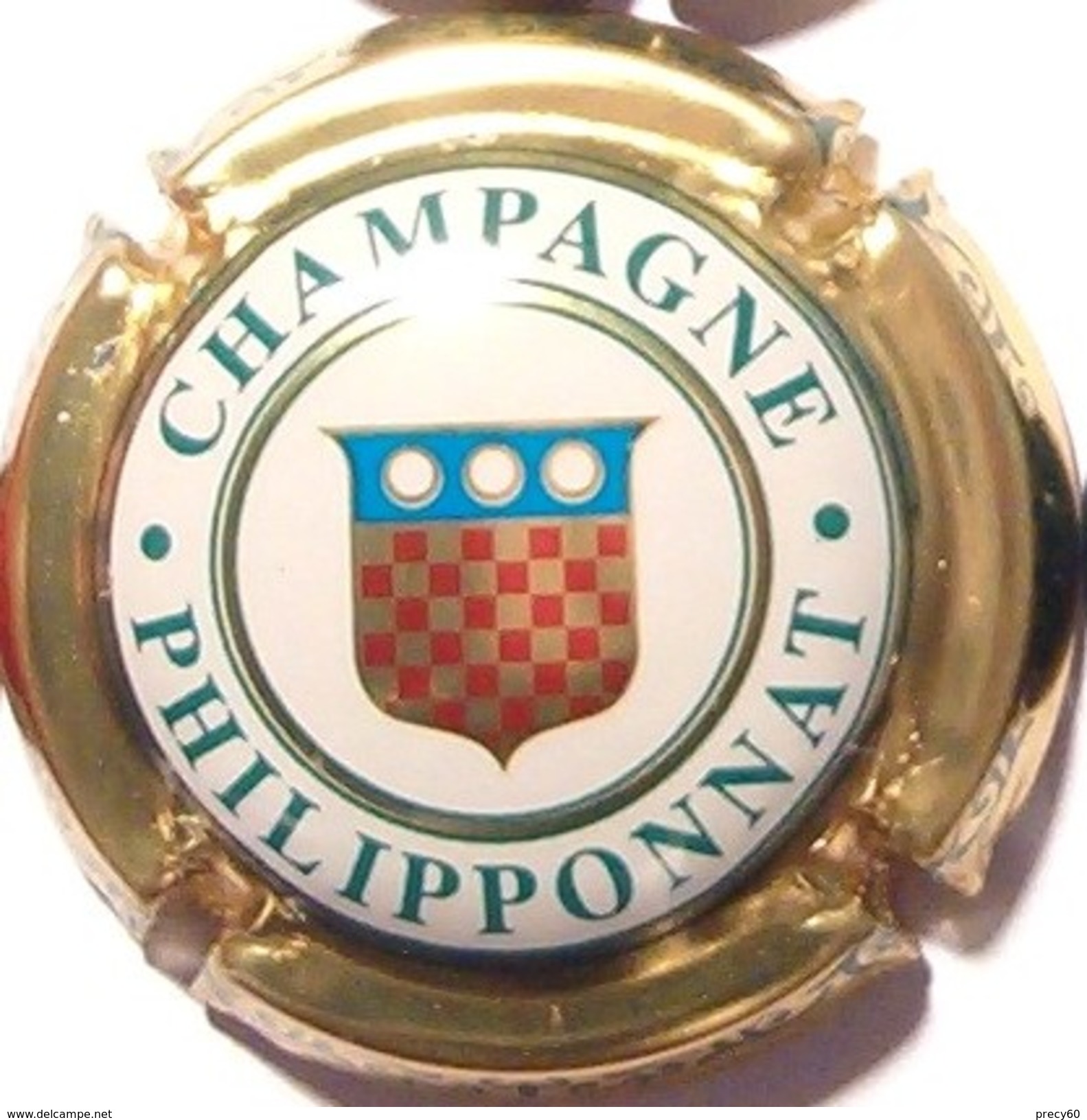 Philipponnat N°32b, Blason Contour Or - Autres & Non Classés