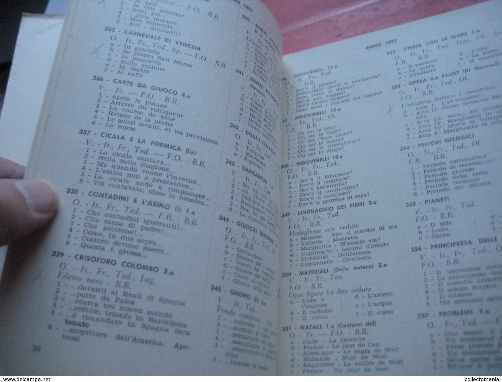 19 Old Catalogues Price Lists Compagnie Liebig - Katalogen - 1900 à 2000, DRESER 1902 1903, Tourteau, Sanguinetti - Albums & Katalogus
