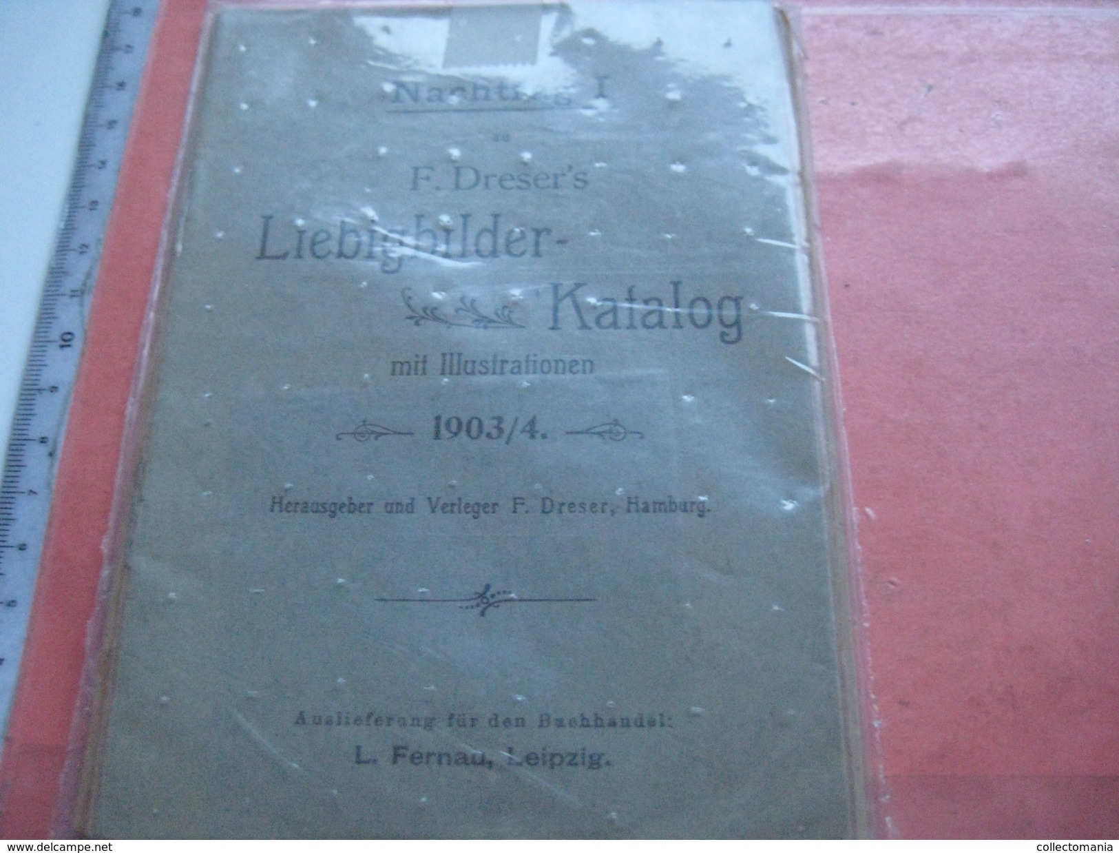 19 old catalogues price lists Compagnie Liebig - Katalogen - 1900 à 2000, DRESER 1902 1903, Tourteau, Sanguinetti