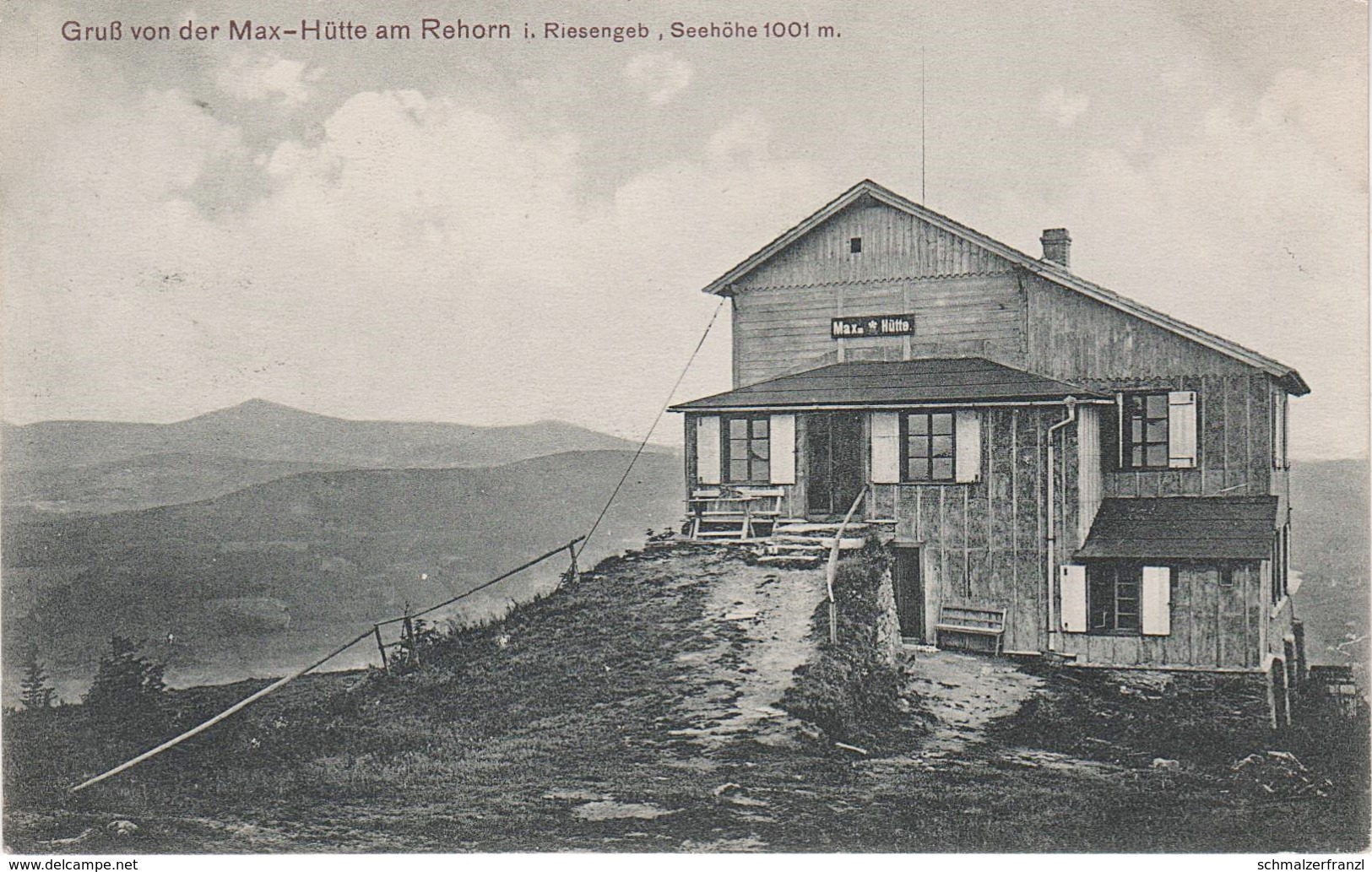 AK Maxhütte Baude Rehorn A Marschendorf Marsov Johannisbad Freiheit Petzer Aupa Michelsdorf Liebau Riesengebirge - Sudeten