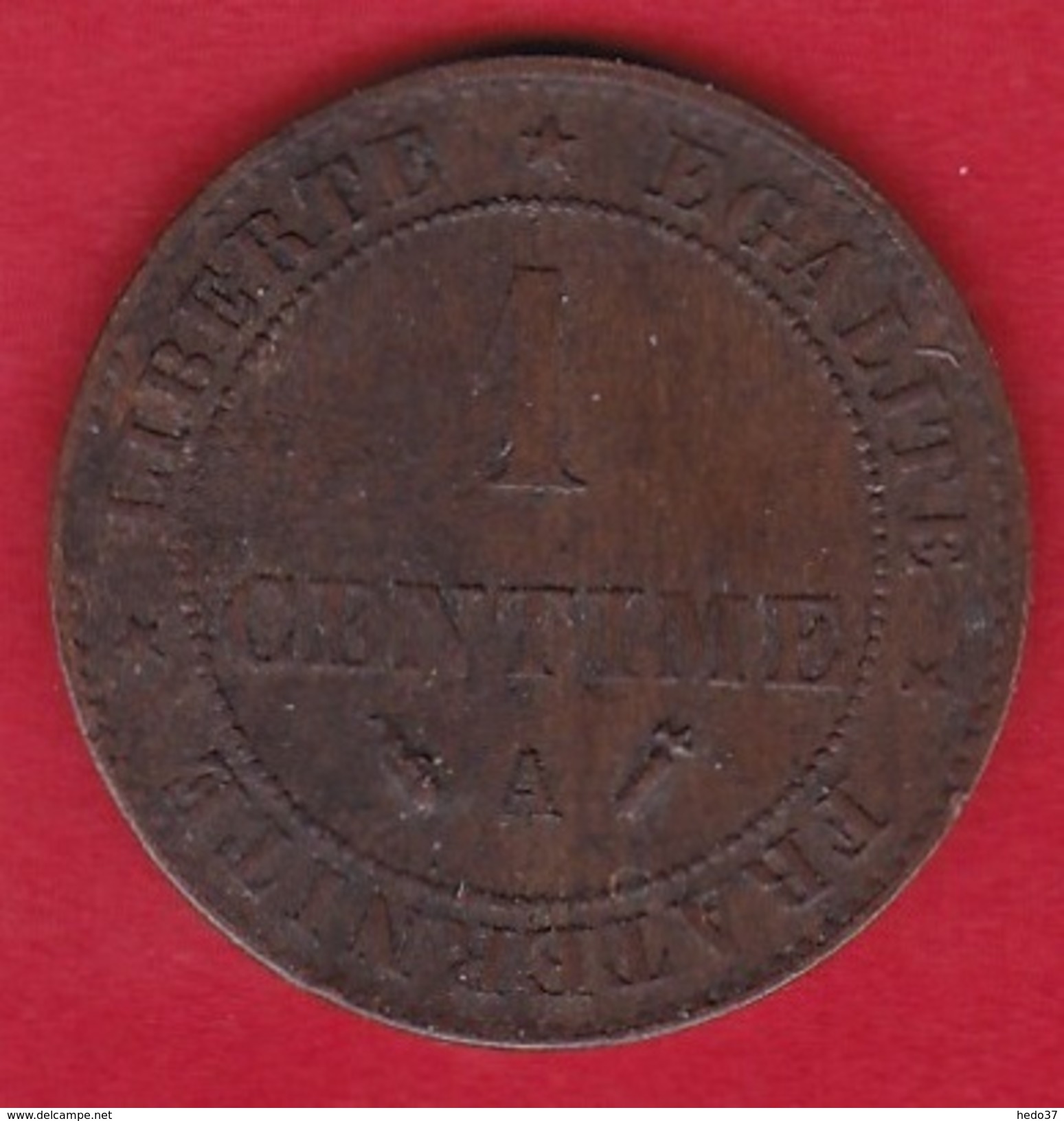 France 1 Centime IIIe République - Cérès - 1892 A - Autres & Non Classés