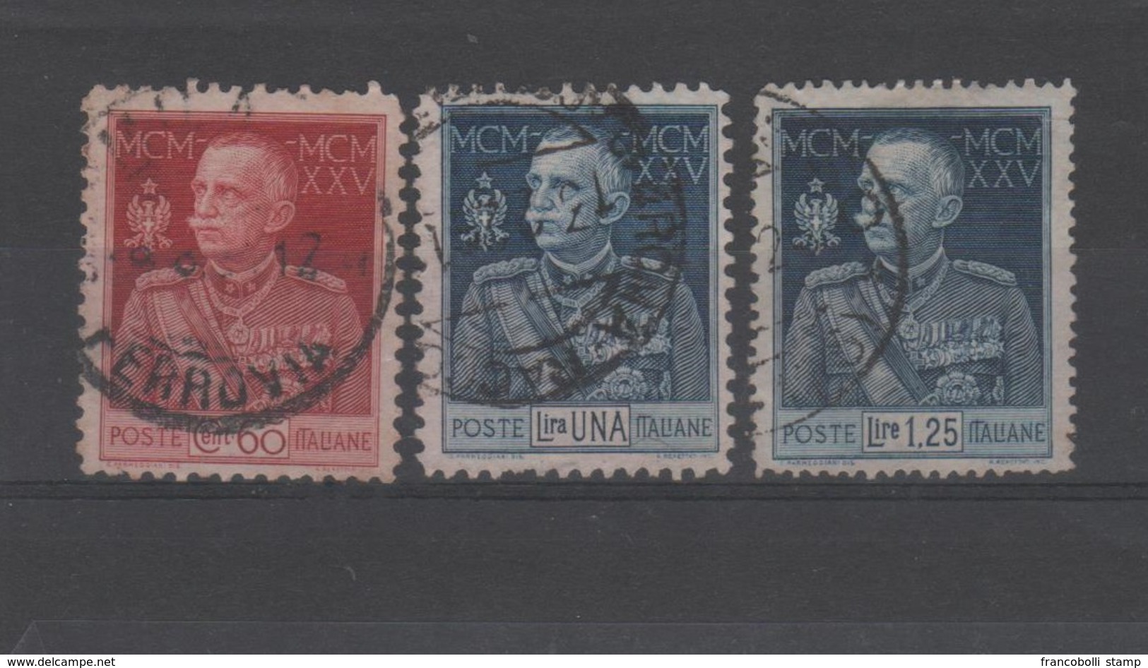 1925-26 Giubileo Del Re Serie Cpl US - Usati