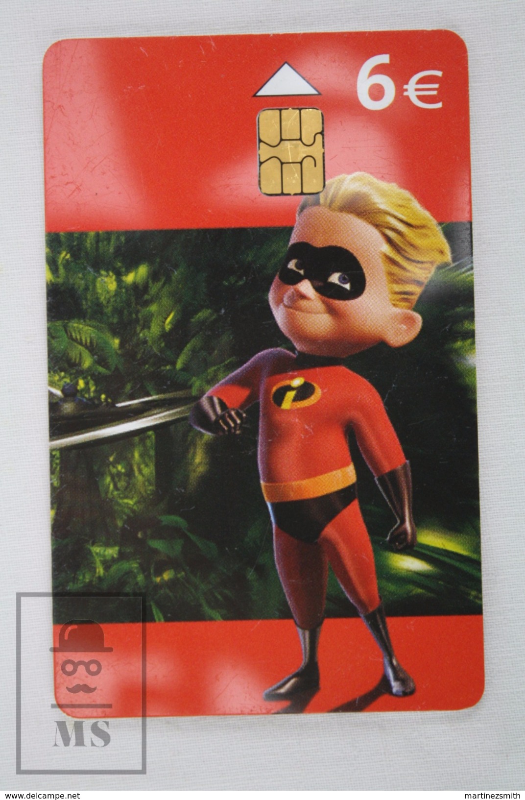 Walt Disney Character From The Incredibles -  Dash, Dashiell Robert, Telefonica Spain Phone Card - Disney