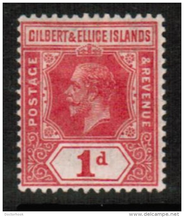 GILBERT &amp; ELLICE ISLANDS  Scott # 15* VF MINT HINGED - Gilbert & Ellice Islands (...-1979)