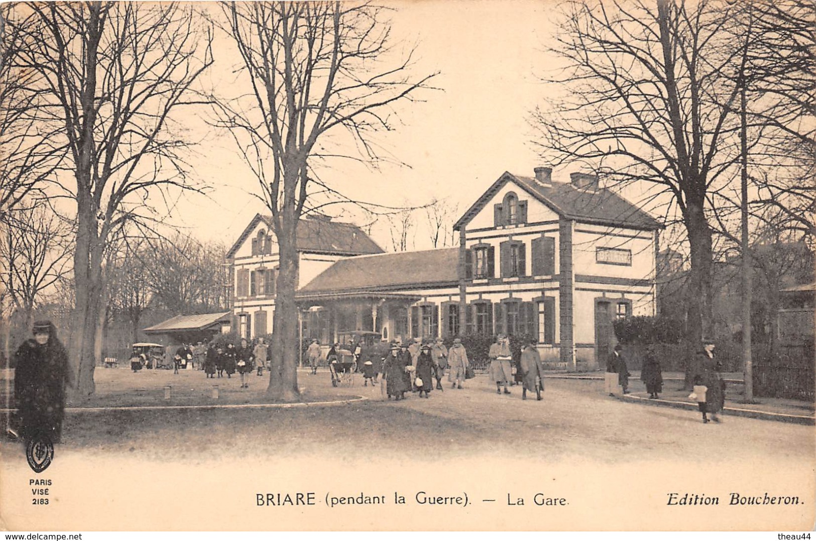 ¤¤  -  BRIARE   -  La Gare  -  Chemin De Fer   -  ¤¤ - Briare