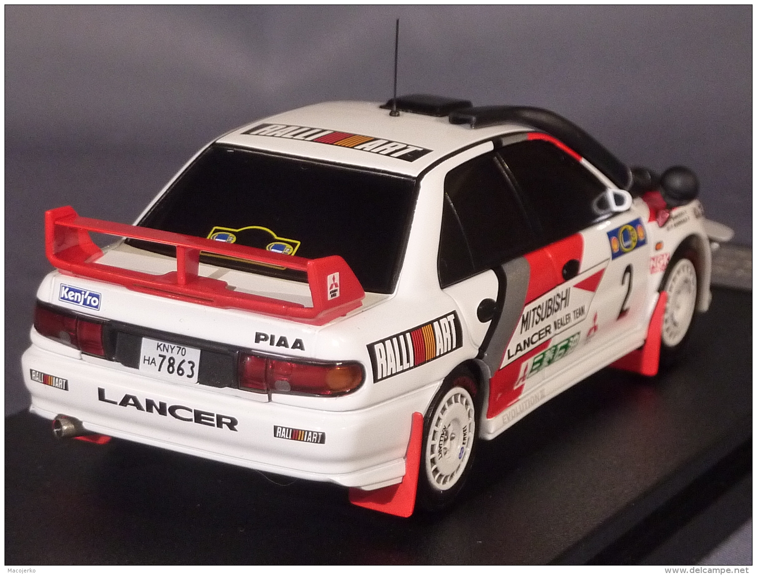 HPI Racing 8552, Mitsubishi Lancer EvoIII #2, Safari Rally 1995, Shinozuka - Kuukkala, 1:43 - Autres & Non Classés