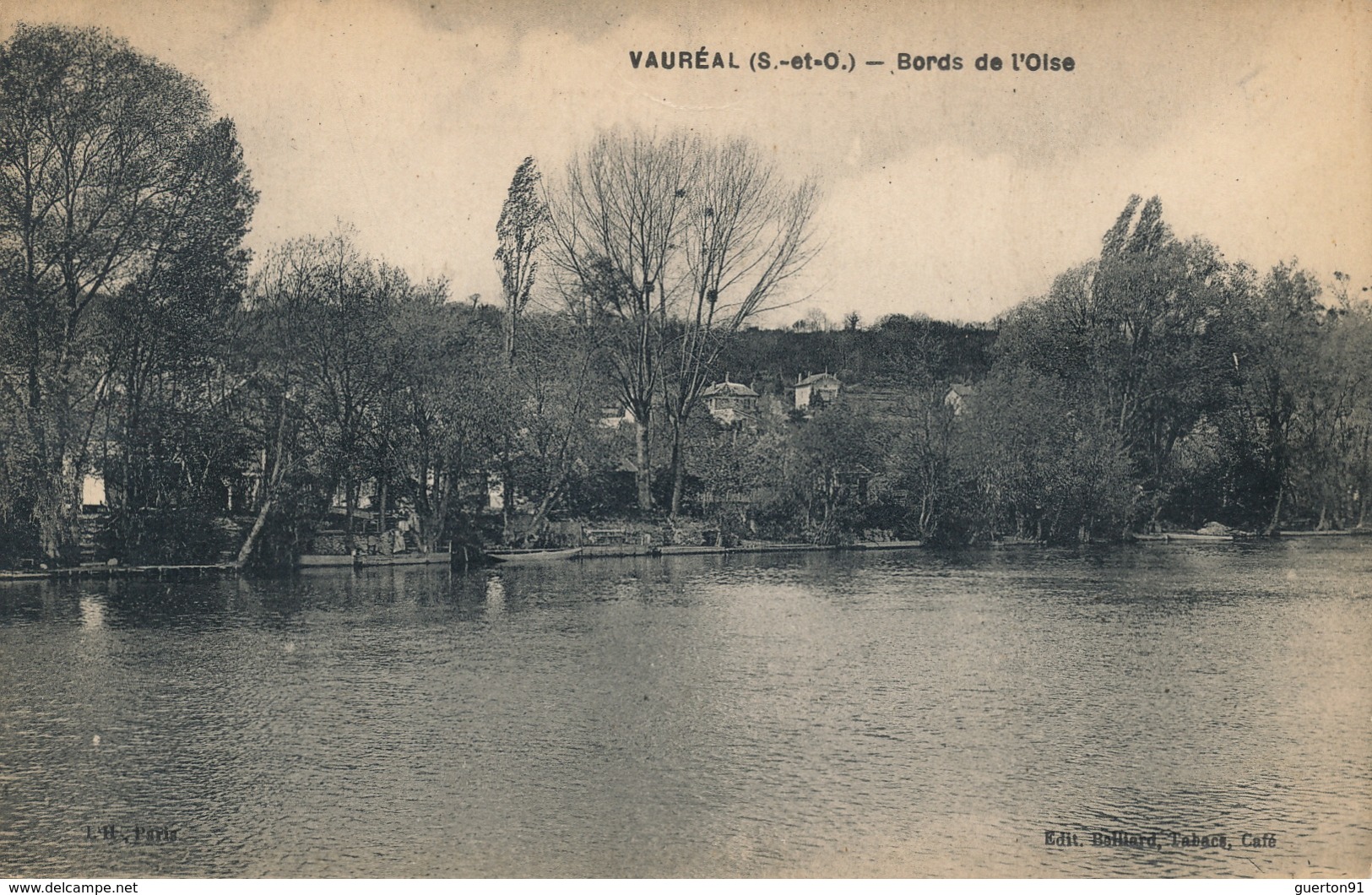 ( CPA 95 ) VAURÉAL  /  Bords De L'Oise - - Vauréal