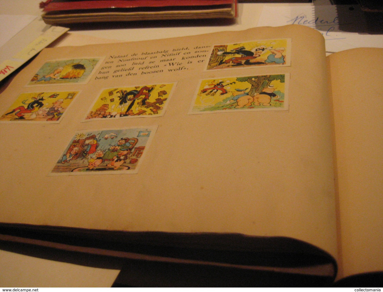 Disney c1950 , 12 complete albums Chocolate Chokolade De Beukelaer  film Davy Crocket,  Dumbo, Davy Crocket   indians VG