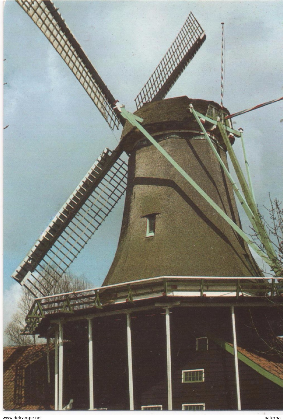 3097 Postal    Koog Ald Zaan  Molino De Viento - Windmills