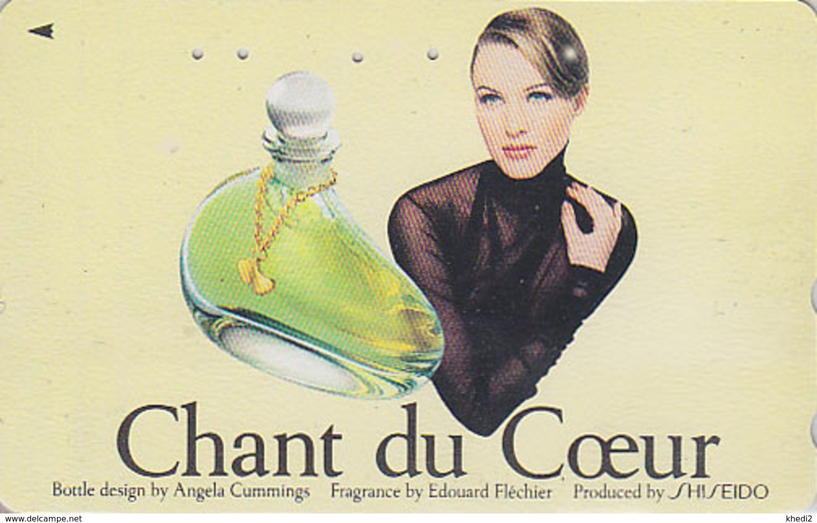 Télécarte Japon / 110-011 - PARFUM - CHANT DU COEUR / EDOUARD FLECHIER FRANCE - PERFUME Japan Phonecard - PARFÜM - 242 - Japón